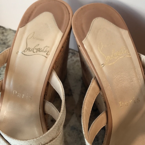 Christian Louboutin Ribbon Espadrilles - Picture 2 of 8